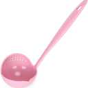 Ciieeo Ladle Strainer Spoon 1 Soup Strainer Spoon Set Collapsible Ladle for Easy Cleaning Safe for Microwave Freezer