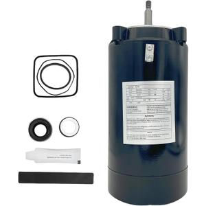 UST1152 Swimming Pool Pump Motor Kit 1.5HP, 115/ 230V Round Flange Pool Pump Motor Replacement for Hayward/ Super Pump/ Super II/ Northstar and Jacuzzi Magnum Pumps