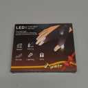 LED Rechargeable Flashlight Gloves, Gifts for Men, for Dad, Cool Stretchy Fingerless Light Gloves Gadget for Repairing Fishing Camping and Car Repairing, 1 Pair