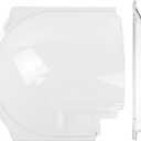 Clear Plexiglass 4812-01 Screen Door Bubble Style Slider & 4810-00 Stopper Complete Replacement Kit, Compatible with Dexter Right Hand Screen Door Bubble Style, Clear, Works with 4814-00 Holder