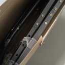 Adjustable Folding Chair Cart with Wheels & Two 78.7in Ropes, 300 LBS Capacity for 35 Chairs Heavy-Duty Folding Chair Dolly, Multi-Function Storage Cart for Party, Wedding, Meeting, Black