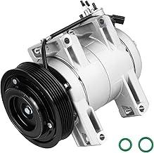 APremium Air Conditioner AC Compressor with A/C Clutch (w/One Plug) Compatible with Nissan Rogue 2.5L 2008-2013, Rogue Select 2.5L 2014 2015, (w/ DKS17DS Compressor not for 6SBH114C Style)