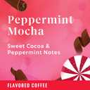 Starbucks Ground Coffee, Peppermint Mocha Flavored Coffee, 100% Arabica, Holiday 1 Bag (17 oz) (EXP 05/20/26)