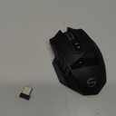 UtechSmart Venus Pro RGB Wireless MMO Gaming Mouse, 16,000 DPI Optical Sensor, 2.4 GHz Transmission Technology, Ergonomic Design, 16M Chroma RGB Lighting, 16 programmable Buttons, Up to 70 Hours (Classic black)