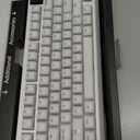 EPOMAKER G84 PRO Wireless Gaming Keyboard with Screen&Knob, 75% Creamy Mechanical Keyboard, 8000mAh, Hot Swappable, Silicone Keycaps, BT5.0/2.4G/USB-C Mode, NKRO, RGB (White, Creamy Jade Switch)