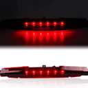 Tresound Third 3rd Brake Light for 2002-2009 Chevy Trailblazer GMC Envoy, for 04-07 Buick Rainier, for 03-08 Isuzu Ascender; for 02-04 Oldsmobile Bravada, Center High Mount Stop Lamp (Red Lens)