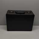 Yueieoun Barber Accessories Case, Profesional Barbers Briefcase Tool Case, Barber Cases for Clippers and Supplies, Hair Scissors Clippers Trimmer Organizer, Barbers Suitcase with Code Lock Black