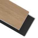 SPC Luxury Vinyl Flooring 5mm Thick | Waterproof Click Lock Rigid Core | IXPE Soundproof Underlayment | Easy Install Wood Look Plank,10 Planks (21.5 Sq. Ft) (Classic Oak)
