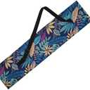 FAMJOALE Outdoor Trekking Pole Carrying Bag, Waterproof Hiking Poles Carry Storage Bag with Ajustable Shoulder Strap, Portable Lightweight Collapsible Travel Case pole Pouch for Folding Walking Sticks