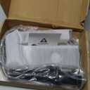 KPW Bathroom Sink Faucet 2 or 3 Hole Matte Black Centerset 4 Inch Bathroom Sink Faucet 2 Handle Plating Over ABS Plastic Non-Metallic Lavatory Bathroom Faucet with Pop up Drain Water Supply Hoses