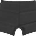ZJchao Swim Shorts, Women Silicone Swim Short Womens Swim Shorts Leakproof 4 Corner Swimming Shorts for Swimwear Bottom Shorts Trunks Beach Short Swim Black