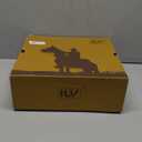 IUV Cowboy Boots For Men Western Ostrich Wide Durable Fashionable Embroidered Pull On Slip Resistant Assorted Colors Boots, Size 13