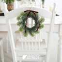 AIMUDI Burgundy Christmas Tree Bows 4.5" x 7" Wreath Bows Velvet Bows for Holiday Crafts, Garlands, Staircase, Home Outdoor Winter Christmas Decorations, 24 PCs