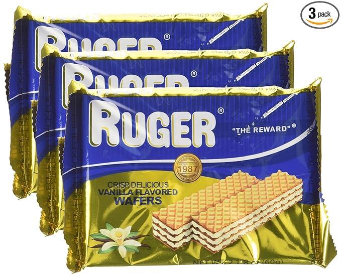 Ruger Vanilla Austrian Wafers 3 Pack BB: Jul.25.2026