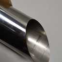 LCGP 2.5" Inlet Exhaust Tips, 2.5" Inlet x 5" Outlet x 18" Overall Length, Weld On, Polished, Universal Stainless Steel Diesel Exhaust Tailpipe DT-255018AC