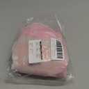 Fashion luxury tote bag cotton linen one shoulder handbag large capacity jacquard embroidery retro exquisite graffiti (Pink)