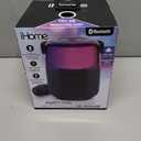 iHome Karaoke Machine with Bluetooth Speaker and Karaoke Microphone, Portable Speaker with Color Changing Lights and Voice Changing Effects (iKBT70)