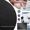 5 Pieces A4 Plastic Envelopes with Snap Closure,Filing Folders for Documents File Organizer Folders for A4 Letter Size for School Office (Black)