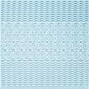 Mellow 3 Inch 5-Zone Memory Foam Mattress Topper, Cooling Gel Infusion, Dorm Essentials, Twin Blue