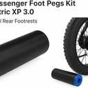 2PC Passenger Foot Pegs Kit Compatible with Lectric XP 3.0, Easy Install Rear Footrests, M12 Thread, Strengthening Material, 9.5cm