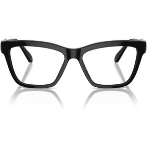 Swarovski Women's Sk2021 Square Prescription Eyewear Frames (Black/Demo Lens)