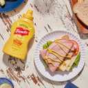 Frenchs Yellow Mustard, Classic, Stone-Ground #1 Grade Mustard Seeds, Product of the USA, Gluten Free, No Artificial Flavors, For Burgers, Brats, and Hot Dogs, 14 oz