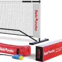Portable Pickleball Net System - Official Regulation Size Pickle Ball Net for Outdoor and Indoor Use Durable and Lightweight Pickleball Nets for Competitive and Recreational Play