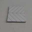 20 Sheets Herringbone Tile Sticker, Peel and Stick Backsplash for Kitchen, 2.5mm Thick Self Adhesive Wall Tile with Grey Grout, Waterproof Stick on Backsplash for Bathroom, RV, White