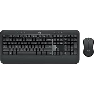 Logitech MK540 Advanced Wireless Keyboard and Mouse Combo for Windows, 2.4 GHz Unifying USB-Receiver, Multimedia Hotkeys, 3-Year Battery Life, for PC, Laptop