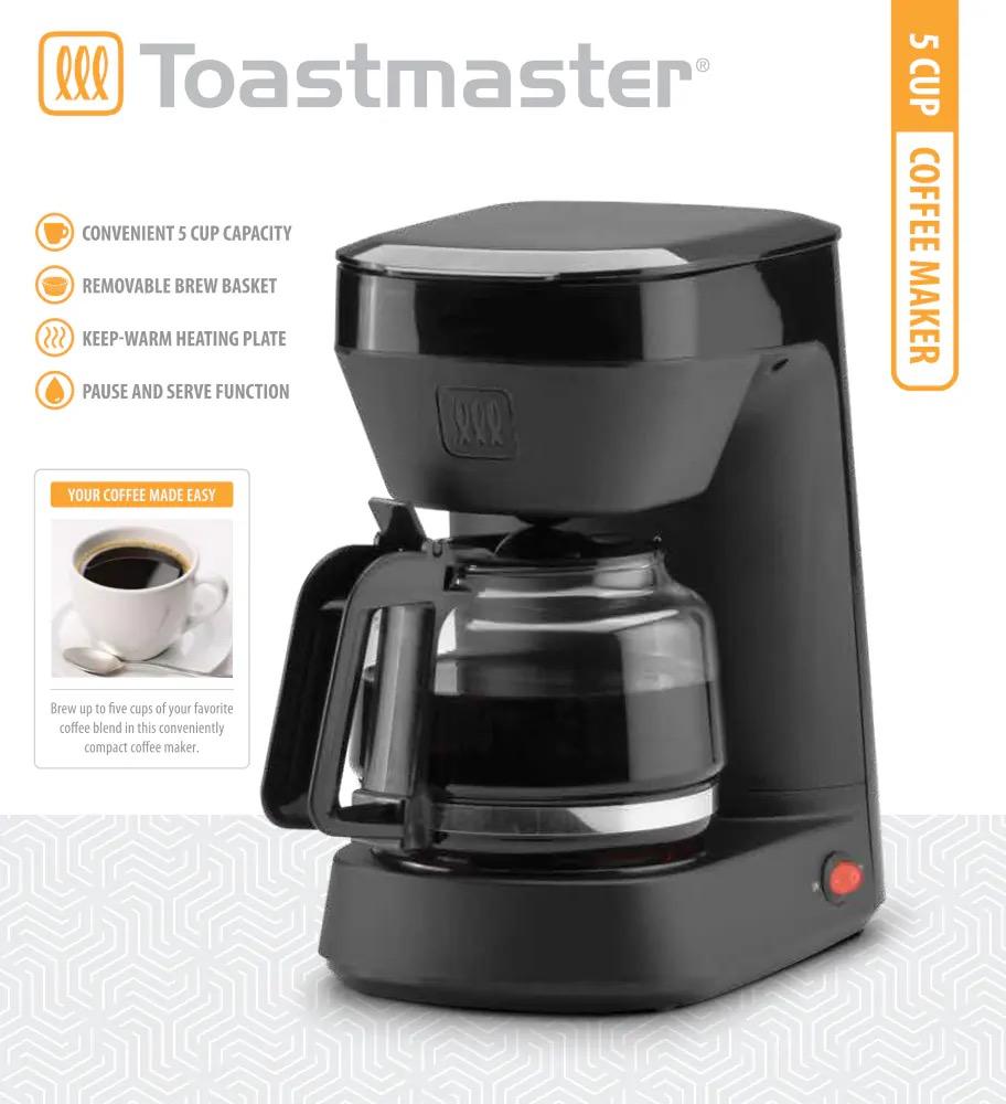 Toastmaster 5 cup Coffee Maker