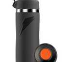 Gatorade 'Overtime' 22oz Stainless Steel Water Bottle, Twist Cap, Grey
