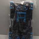 SEESII 2-in-1 Folding Hand Truck, 330lb 4/2 Dolly Cart with Wheels, Blue