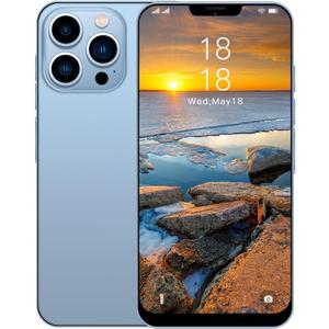 Unlocked Smartphone 6.7inch Cell Phone IP14pro Max 2+16GB HD Full Screen Straight Talk Phone Dual Sim Unlocked Android Phones Boost Mobile Phone (blue)