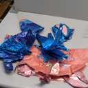 10PCS Cartoon Foil Balloons 18" and 26" for Birthday Party Decorations Aluminum Foil 5 Blue and 5 Pink Cartoon Foil Balloons Birthday Party Dcor