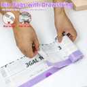 OKKEAI 3 Gallon Small Mini Trash Bags with 64 Count Drawstring Trash Bags Leak Proof Tear Resistant Bathroom Kitchen Office Garbage Bags Heavy Duty Liners Easy to Tie and Dispose