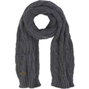 Aonal Womens Winter Scarf Cold Weather Thick Warm Cable Knit Wraps Chunky Large Soft Long Scarves (Dark Grey)
