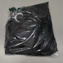 Black Matte Velvet Super Thermal Eyelet Curtains, 80 x 72
