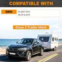 Class 3 Trailer Hitch, Fits BMW X5 2007-2018, BMW X6 2014-2019