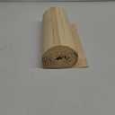 Art3d Natural Bamboo Wall Panel for Interior Wall Decor, Renewable Pole Wrap Wainscoting Paneling for Wall Ceiling Furniture Cabinet Office, 12 x 96 Inch - Raw