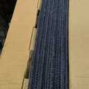 FOSS 7CDMN6615PK Crochet,Peelnstick TilsN66 Sky Grey,PK15, 24"L x 24"W