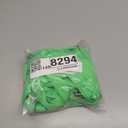 24 Pack Bright Neon Green Lanyard with Anti-Lost ID Holders for Cruise (Neon Green 24, Large)