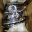 Huray HID Headlight Assembly Fit for Chevy Tahoe/Suburban 2015-2020 LH OE Projector Xenon Headlamp w/Bulbs for Chevrolet Tahoe Replacement for GM2502406 84582597 Driver Side