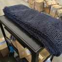 Muddy Mat® | Super Absorbent Door Mat Indoor, Microfiber Quick Dry Chenille Entryway Rug, Non-Slip Front Door Mat, Indoor Mats for Entryway, Machine Washable Pet Rug, Navy Blue Runner 24"X60", Navy Blue