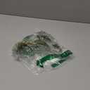 MOSTORY Renaissance Fairy Flower Crown - Elf Crown Woodland Headpiece Handmade Forest Leaf Circlet for Ren Faire Costume Women Halloween Cosplay Photo Shoot (Green and Gold)