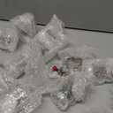 16 Pcs Christmas DIY Fillable Ornaments Kits Clear Glass Bottle Hanging Ornaments, Pine Cones Hanging Mason Jar with Screw Off Caps Rope for DIY Crafts Home Farmhouse Christmas Tree Party Decoration