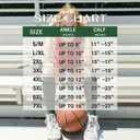 Compression Socks (2/3 Pair) for Men and Women 20-30 mmHg Regular and Plus Size Compression Socks
