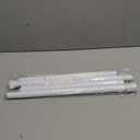 Shower Curtain Rod 42-73 Inch White Shower Rod 7/8" Tension Curtain Rod Adjustable Curtain Rods No Drilling Shower Tension Rod Shower Curtain Tension Rod for Bathroom Windows Doorways