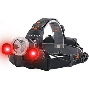 Rechargeable Headlamp 3000 Lumens, 5 Modes Head Lamp for Forehead Zoomable, Super Bright Headlamp for Adults Waterproof, 90° Adjustable