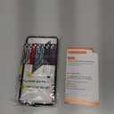 DEERLAMN Case for Samsung Galaxy S26 Ultra 6.9Inch with Slide Camera Cover+Screen Protector(1 Pack), Rotated Ring Kickstand Military Grade Shockproof Protective CoverRed