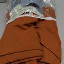 Terracotta Pinch Pleat Linen Curtains 96 Inch Length 2 Panels Set for Bedroom Dinging Room Semi Sheer Boho Farmhouse Neutral Window Curtains 96 Inches Long for Living Room Nursery 40x96